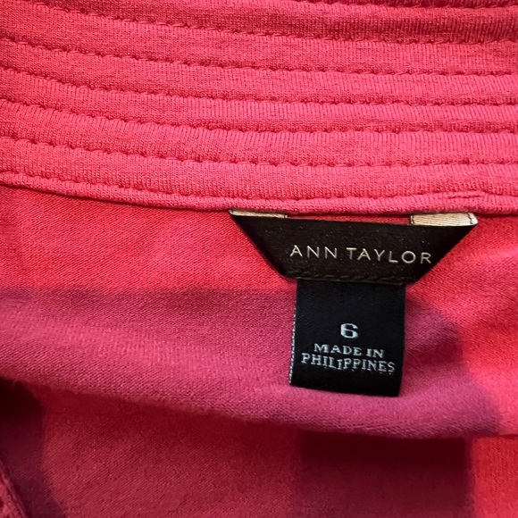 Pink wrap dress Ann Taylor vintage - Picture 2 of 2